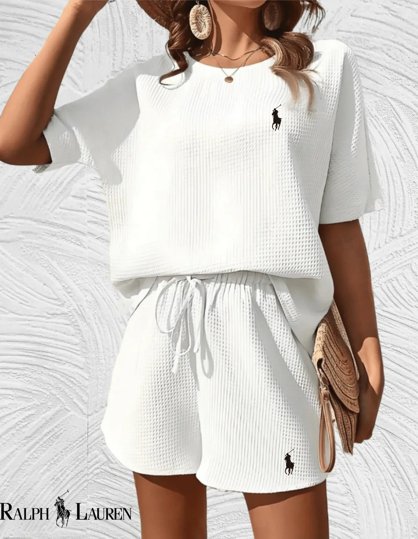 RALPH LAUREN T-SHIRT + SHORTS SET 2025